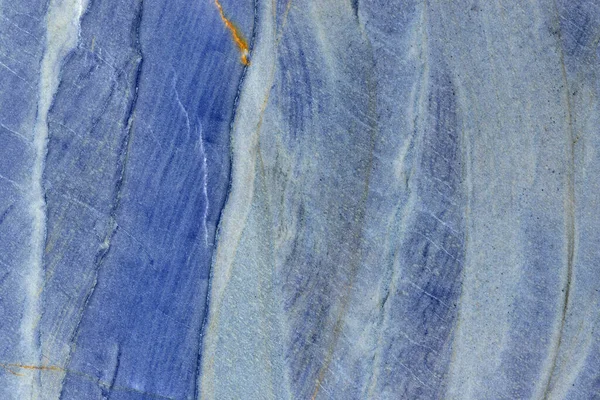 Natuurlijk Patroon Van Graniet Blauwe Kleur Gepolijst Plak Mineraal Super Rechtenvrije Stockfoto's