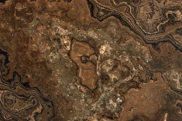 Naturligt Mönster Marmor Brun Färg Polerad Skiva Mineral Superhög Upplösning Stockfoto