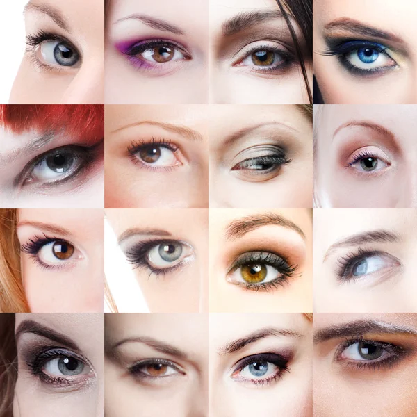 Mosaic eyes — Stock Photo, Image