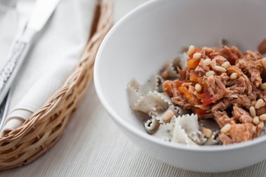 ton balıklı spagetti