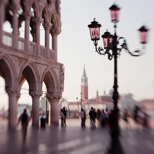 Piazza San Marco St. Marks sütun — Stok fotoğraf