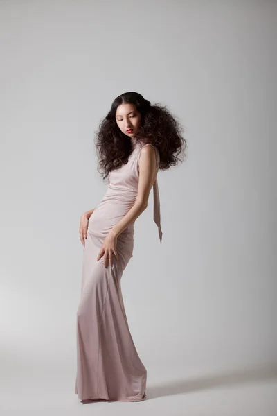 Model posing in  the studio Stock Photo