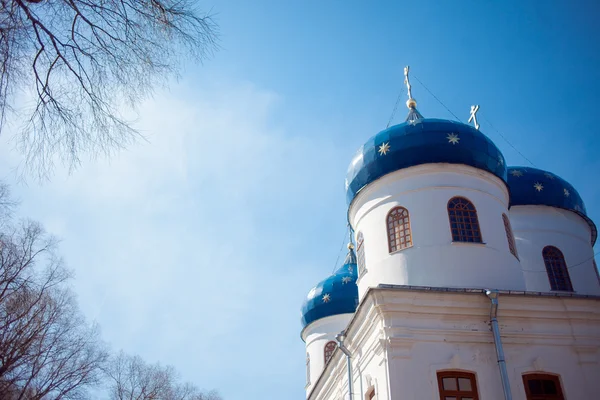 Cathedral at  monastery, Novgorod the Great, Russia — Stock Photo, Image