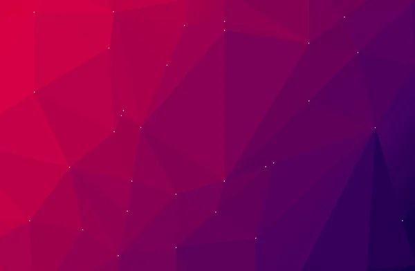 Purple abstract geometric  low poly style, illustration graphic background — 스톡 사진