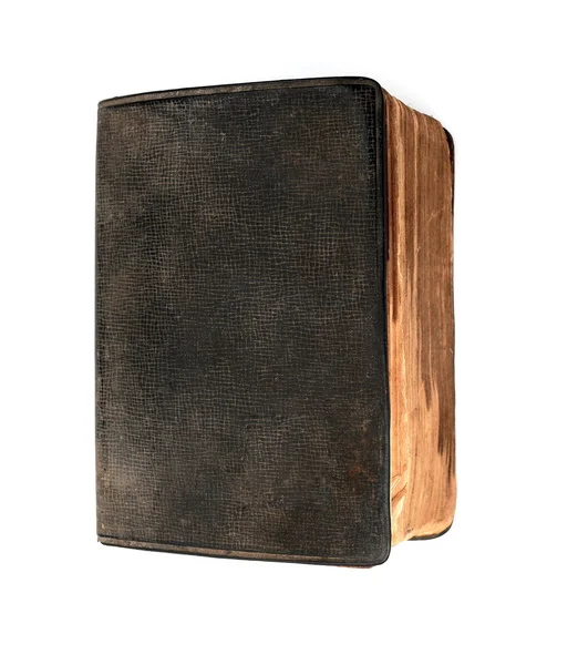 Старая изолированная книга — стоковое фото