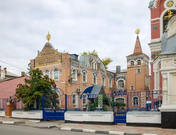 Міст Зітхань грандіозних церков. Місті Yelets. — стокове фото