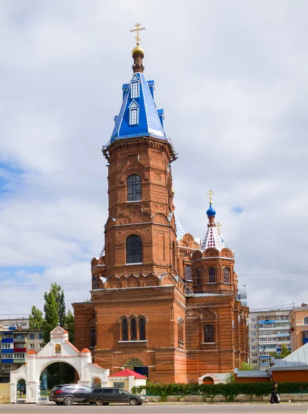 A Yeletsky ikonra az anya Isten temploma. Yelets. — Stock Fotó