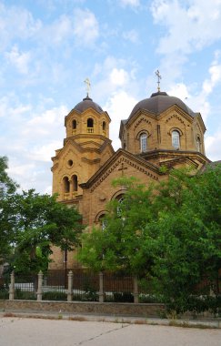 Kilisesi, St. Elijah Evpatorya içinde. Crimea.