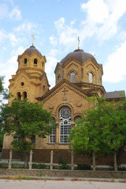 Kilisesi, St. Elijah Evpatorya içinde. Crimea.