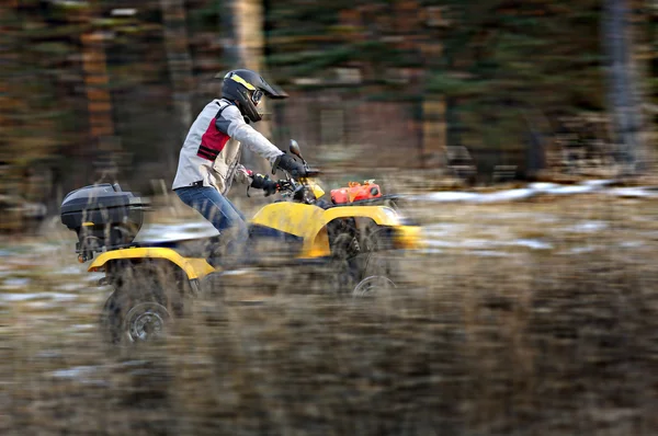 Quad extrema andar de bicicleta Imagens Royalty-Free