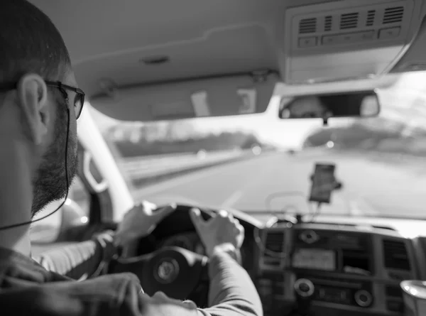 Steering Man — Stock Photo, Image