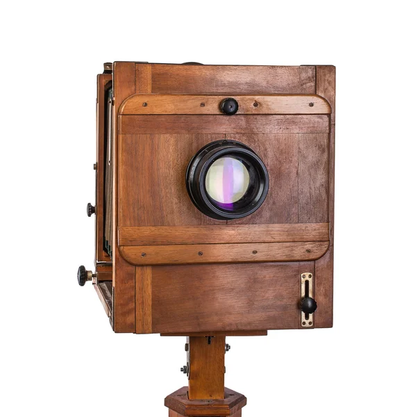 Vintage de madeira vista câmera — Fotografia de Stock