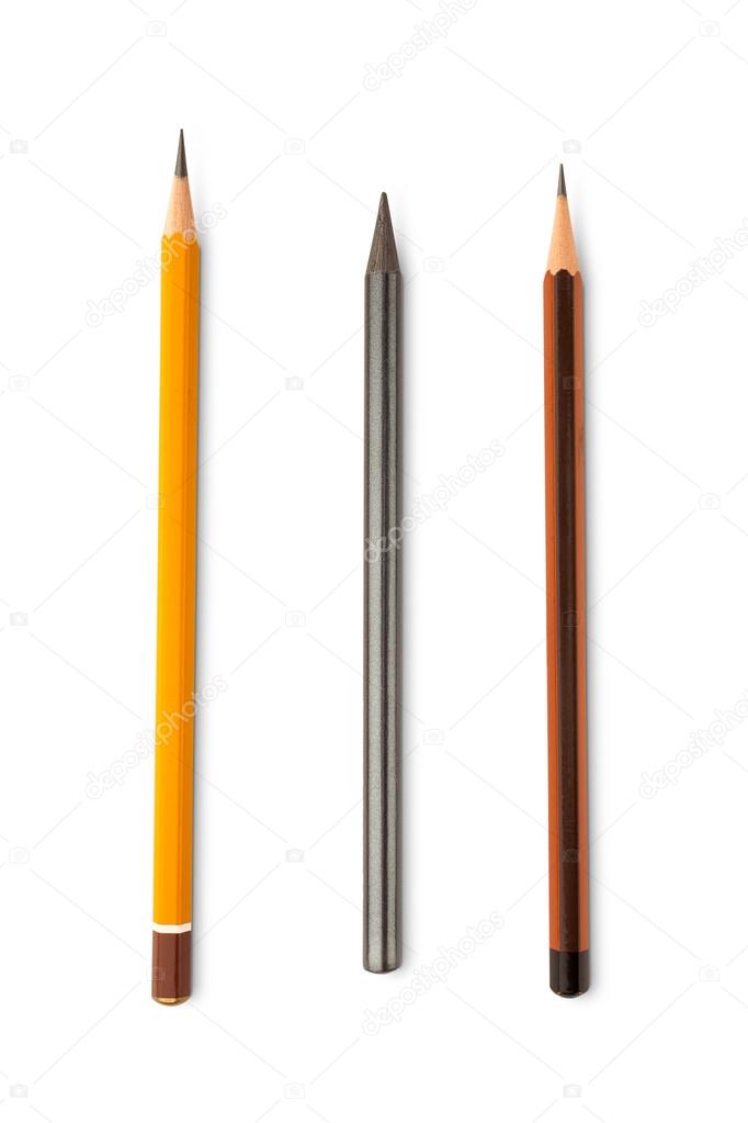 different pencils