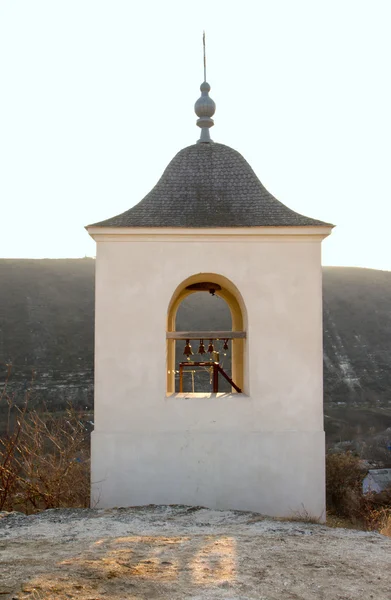 Hiver Orhei Vechi monastère. République de Moldova — Photo