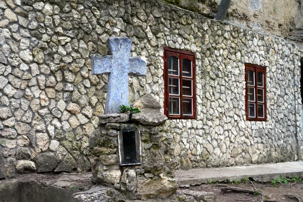 Heliga platser i Moldavien. Klostret Saharna — Stockfoto