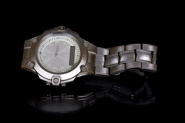 Mannen s horloges, reflectie — Stockfoto