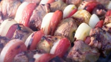 Lezzetli ızgara et.