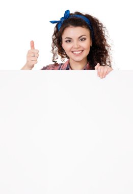 kadın holding tabela