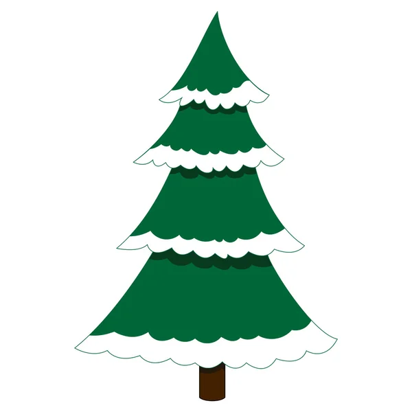 Ilustração árvore de Natal — Fotografia de Stock
