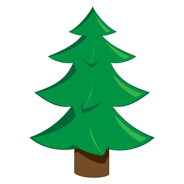 Christmas tree illustration — Stock Photo, Image