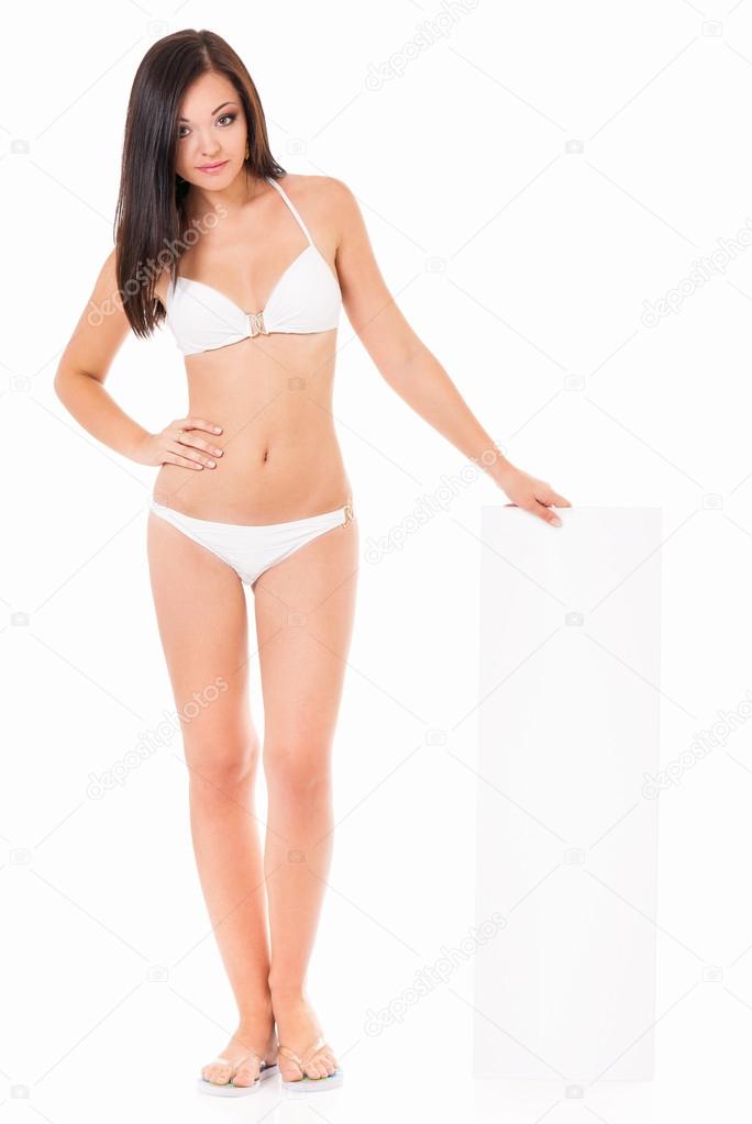FotosMujeres Blanco Enseñando Bikini En EnsenandoMujer PkuOiXZ