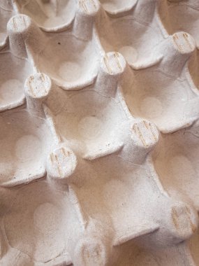 Karton yumurta kutusu.