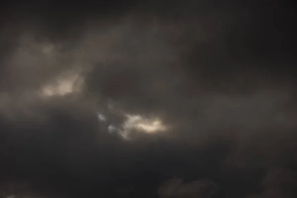 Szare chmury burzy — Zdjęcie stockowe