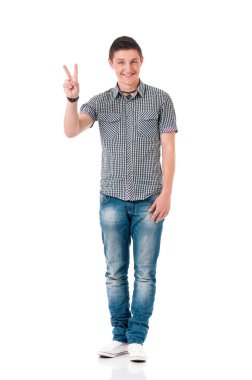 Genç adam.
