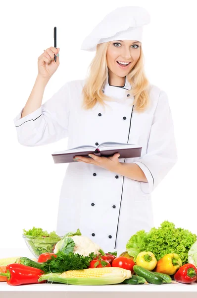 Mujer cocinera —  Fotos de Stock