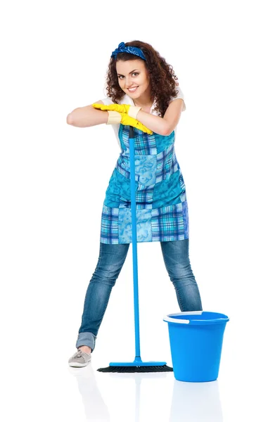 Young housewife — Stock Photo, Image