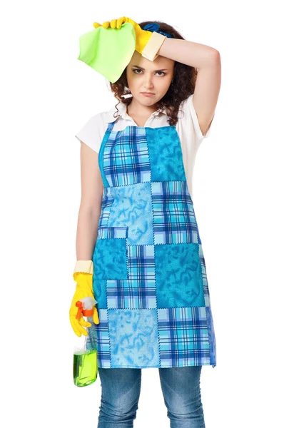 Young housewife — Stock Photo, Image