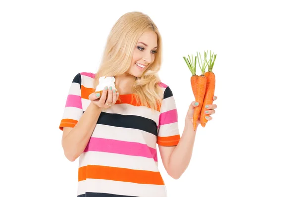 Jonge huisvrouw — Stockfoto