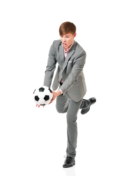 Joven hombre de negocios — Foto de Stock