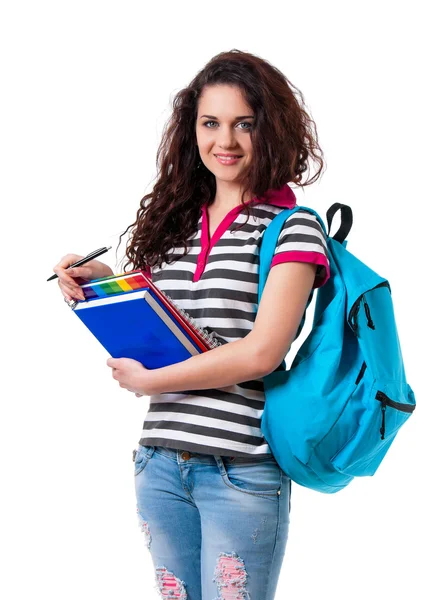 Girl student — Stock Photo, Image