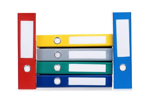 Colorful folders — Stock Photo, Image