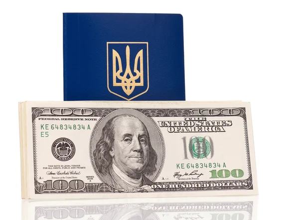 Passport Ukraine — Stock Photo, Image