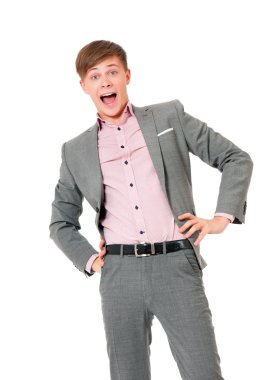 Takım elbiseli adam