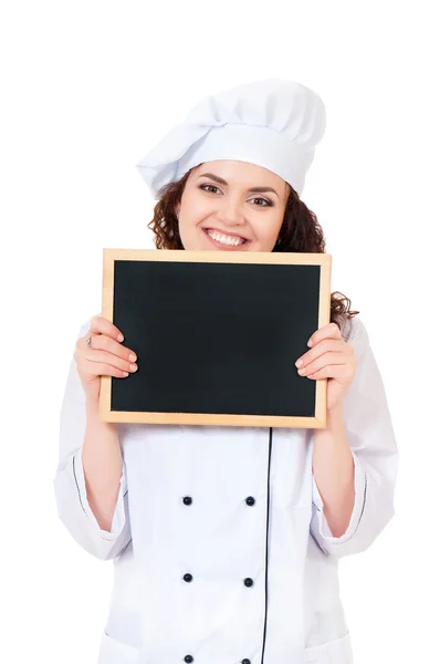 Femme cuisinière — Photo