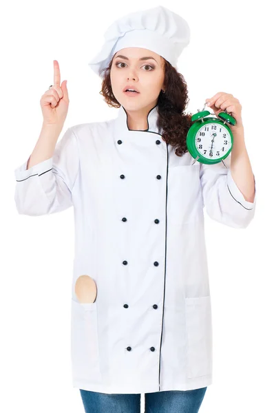 Mujer cocinera — Foto de Stock