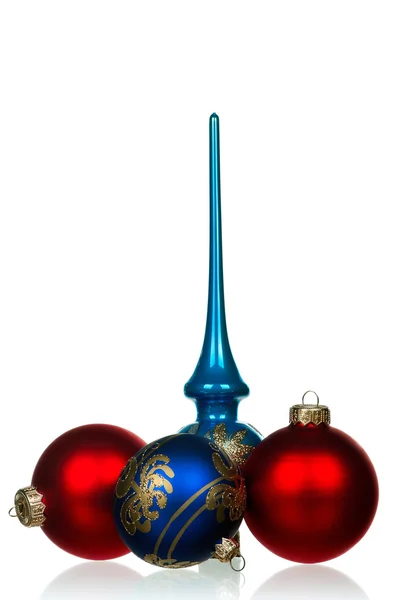 Set kerstballen — Stockfoto