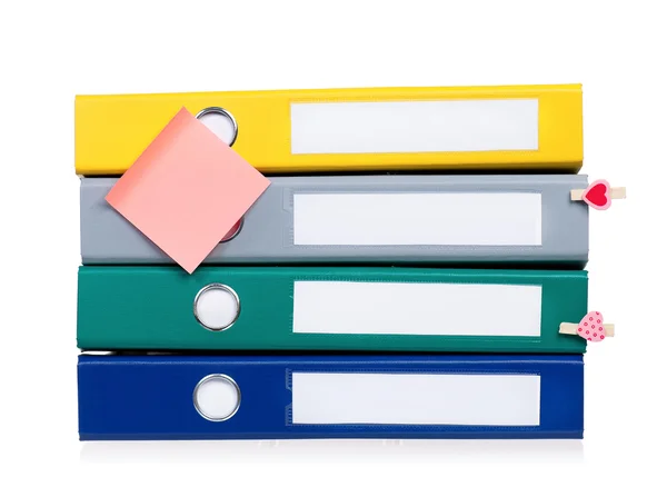 Colorful folders — Stock Photo, Image