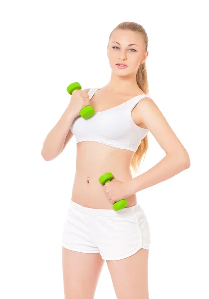 Fitness Kadını — Stok fotoğraf