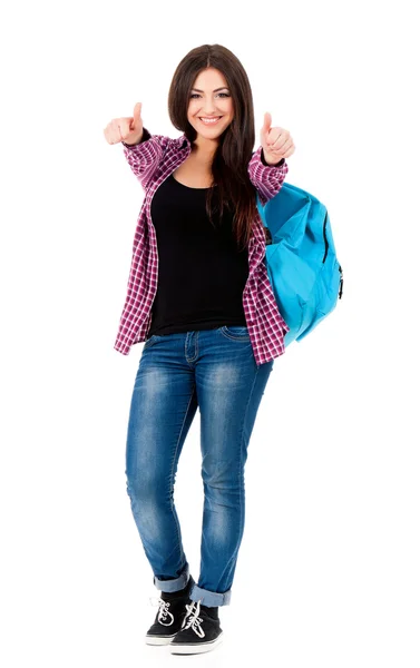 Studente ragazza — Foto Stock