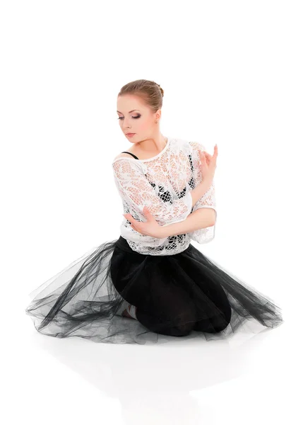 Young beautiful ballet dancer — Stock Photo, Image