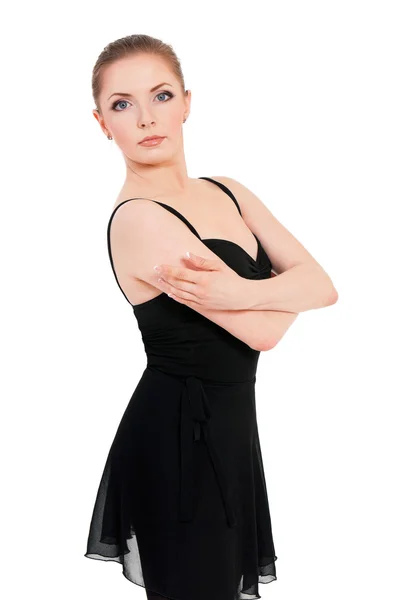 Jovem bela dançarina de balé — Fotografia de Stock
