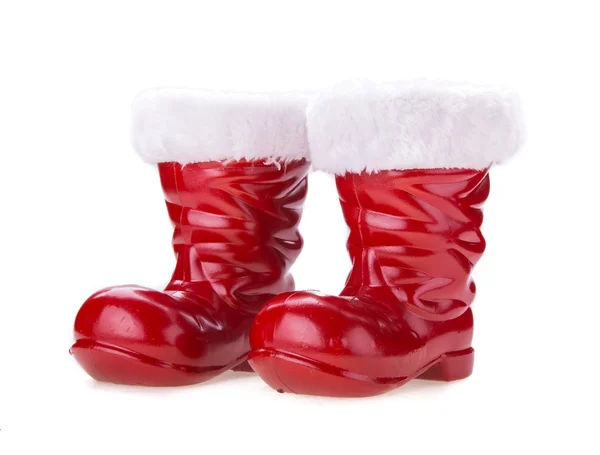 Santa boots — Stock Photo, Image