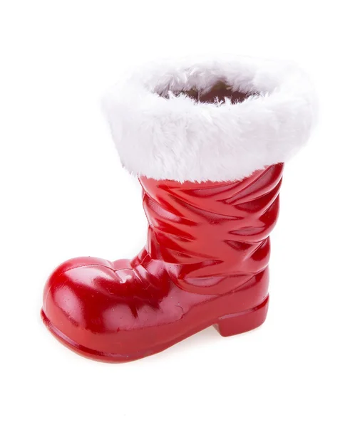 Santa boots — Stock Photo, Image