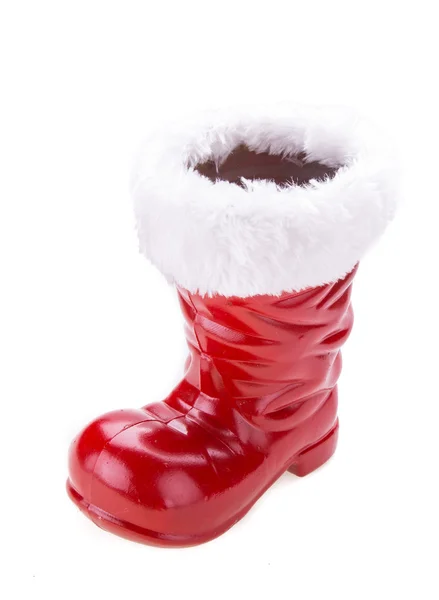 Santa boots — Stock Photo, Image