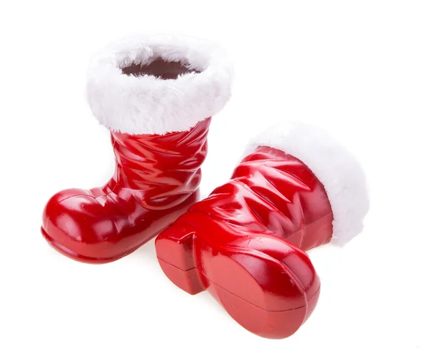 Санта чоботи — стокове фото