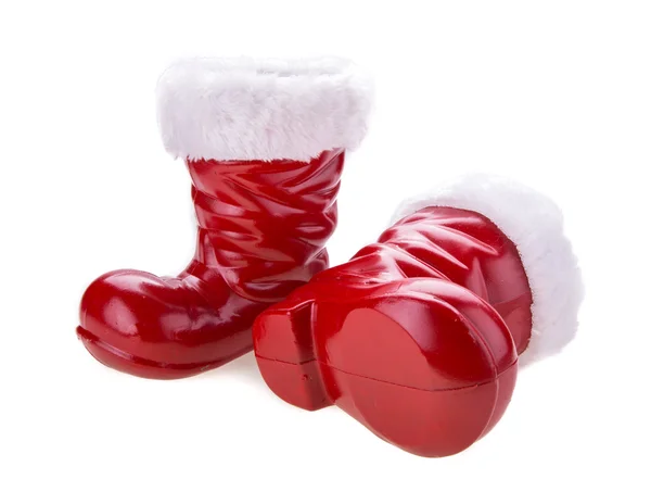 Santa μπότες — Φωτογραφία Αρχείου